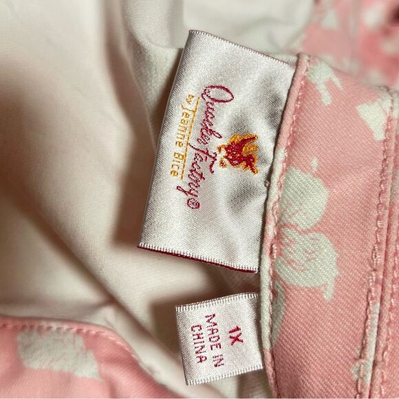 Pink Floral Button-Up Jacket - Picture 9 of 11